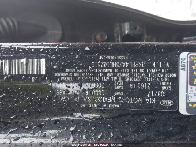 Photo 8 VIN: 3KPFL4A73HE132516 - KIA FORTE 