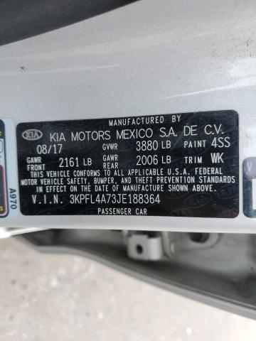 Photo 9 VIN: 3KPFL4A73JE188364 - KIA FORTE LX 