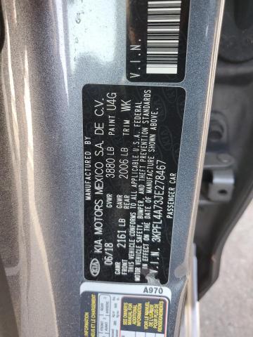 Photo 11 VIN: 3KPFL4A73JE278467 - KIA FORTE LX 