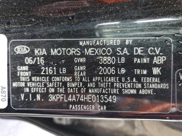 Photo 11 VIN: 3KPFL4A74HE013549 - KIA FORTE 