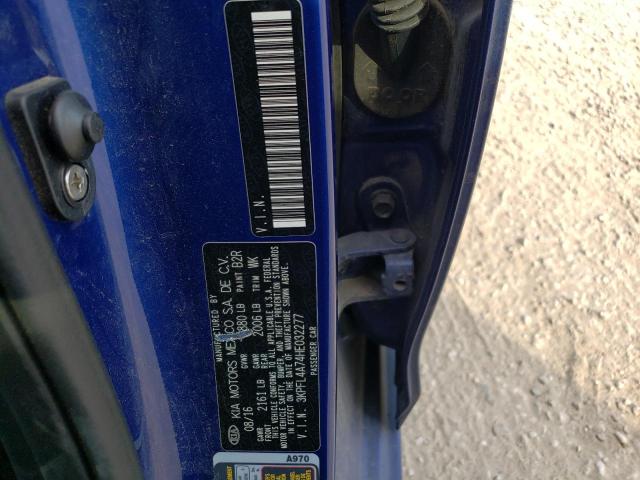 Photo 11 VIN: 3KPFL4A74HE032277 - KIA FORTE LX 