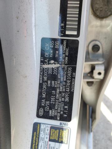 Photo 12 VIN: 3KPFL4A74HE104806 - KIA FORTE 