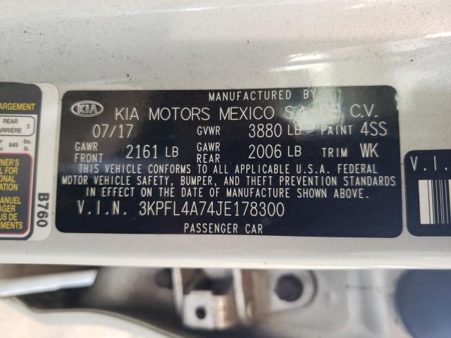 Photo 9 VIN: 3KPFL4A74JE178300 - KIA FORTE LX 