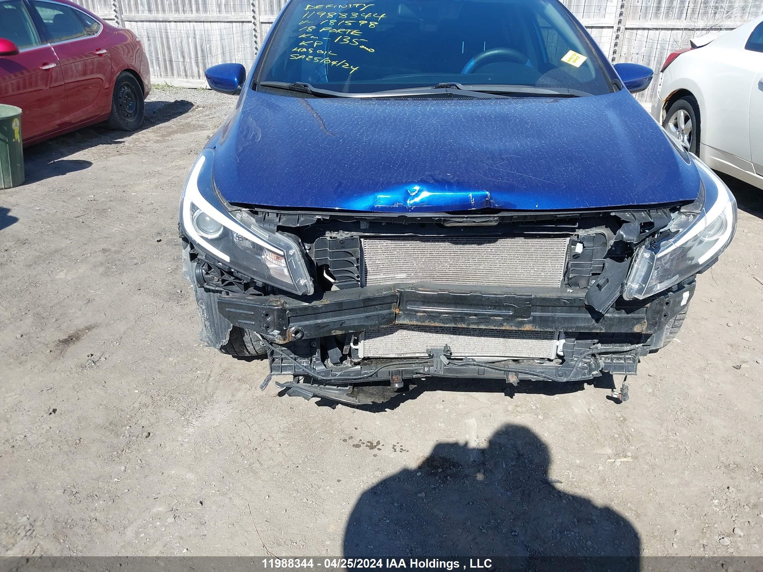 Photo 5 VIN: 3KPFL4A74JE181598 - KIA FORTE 