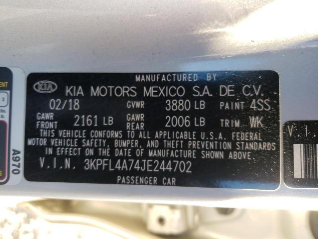 Photo 11 VIN: 3KPFL4A74JE244702 - KIA FORTE 