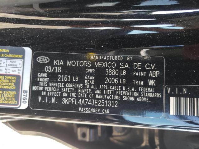 Photo 9 VIN: 3KPFL4A74JE251312 - KIA FORTE LX 