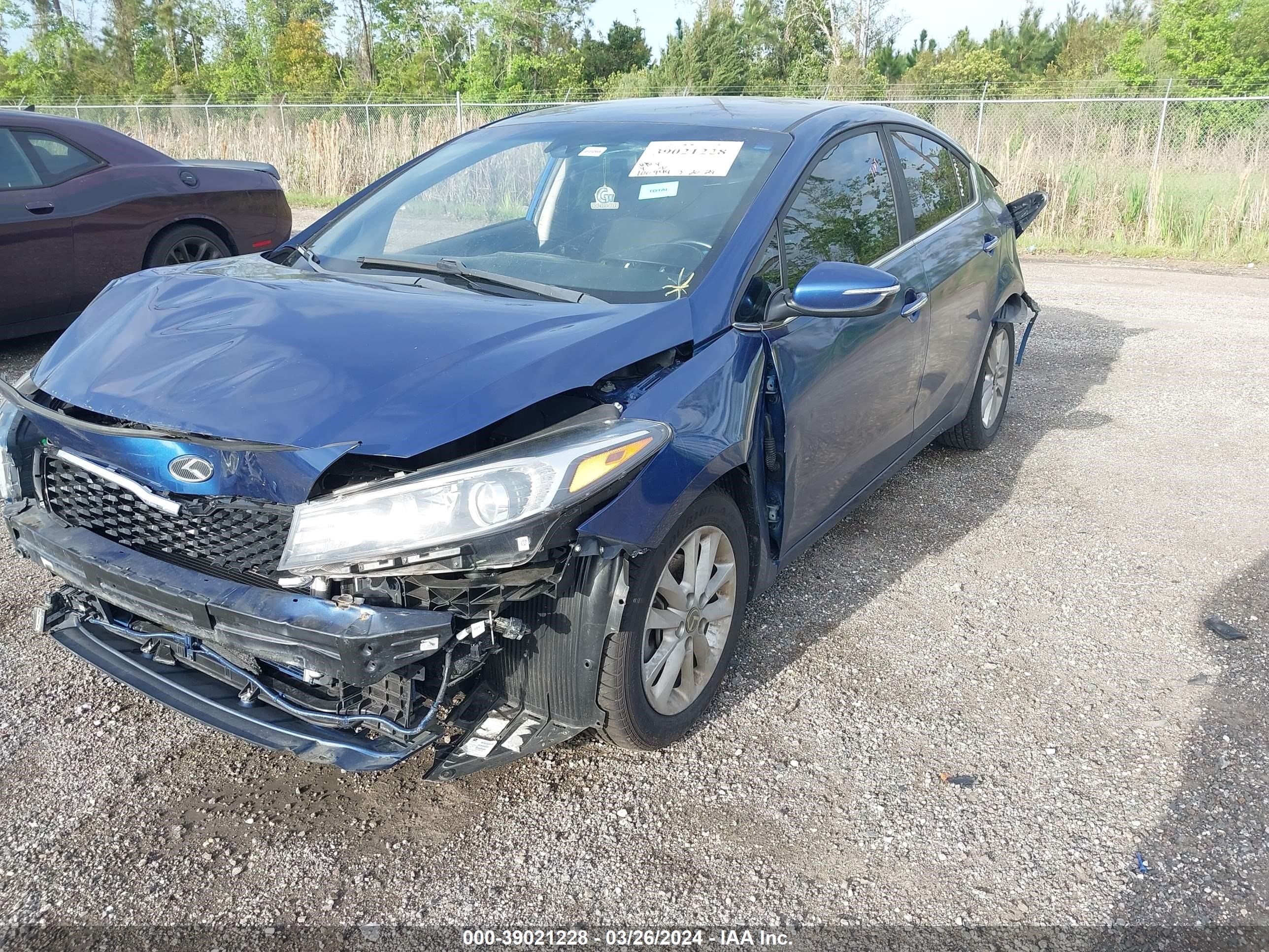 Photo 1 VIN: 3KPFL4A75HE063330 - KIA FORTE 