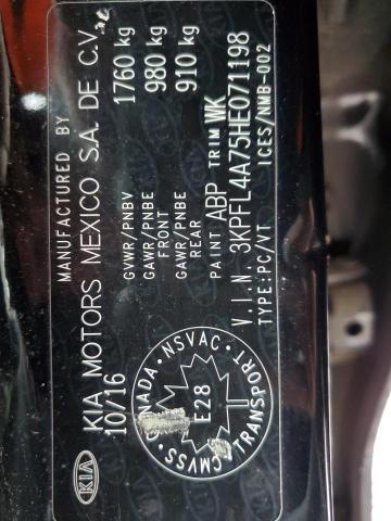 Photo 12 VIN: 3KPFL4A75HE071198 - KIA FORTE 