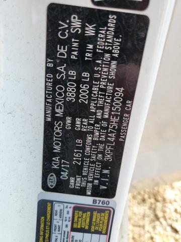 Photo 11 VIN: 3KPFL4A75HE150094 - KIA FORTE 