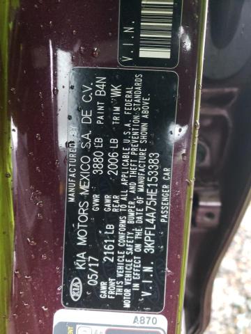 Photo 11 VIN: 3KPFL4A75HE153383 - KIA FORTE LX 