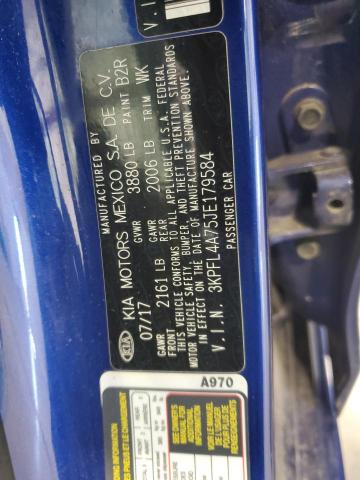 Photo 11 VIN: 3KPFL4A75JE179584 - KIA FORTE LX 