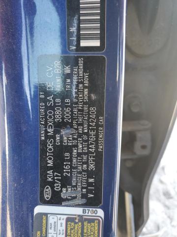 Photo 12 VIN: 3KPFL4A76HE142408 - KIA FORTE LX 