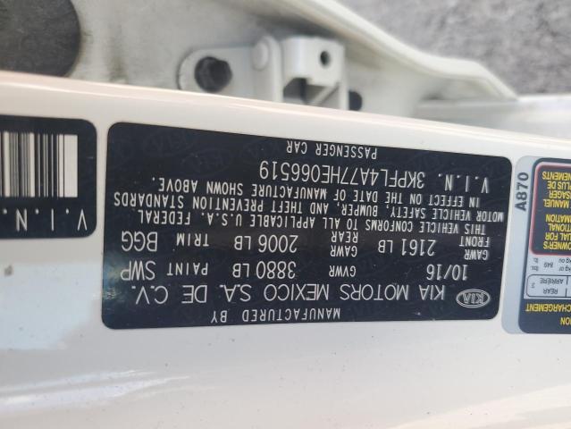 Photo 12 VIN: 3KPFL4A77HE066519 - KIA FORTE LX 