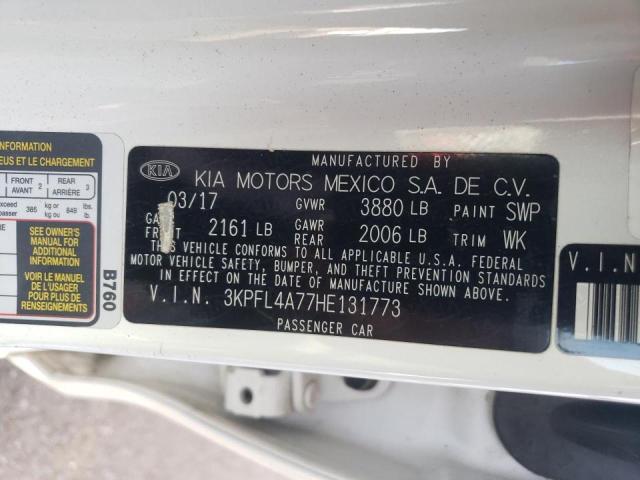 Photo 9 VIN: 3KPFL4A77HE131773 - KIA FORTE LX 