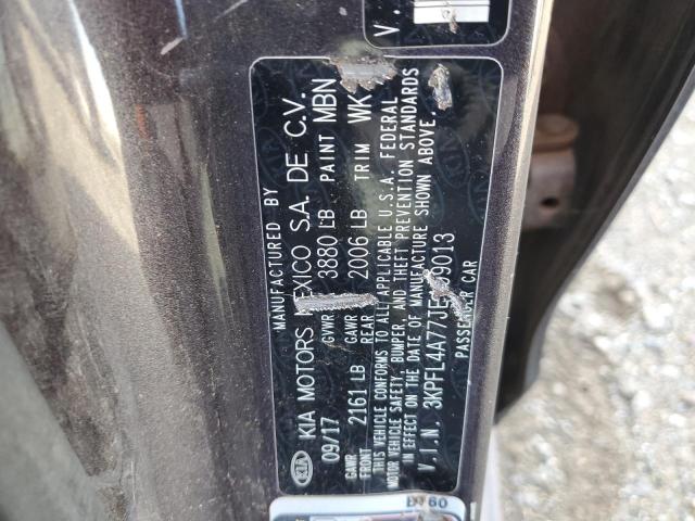 Photo 11 VIN: 3KPFL4A77JE199013 - KIA FORTE 