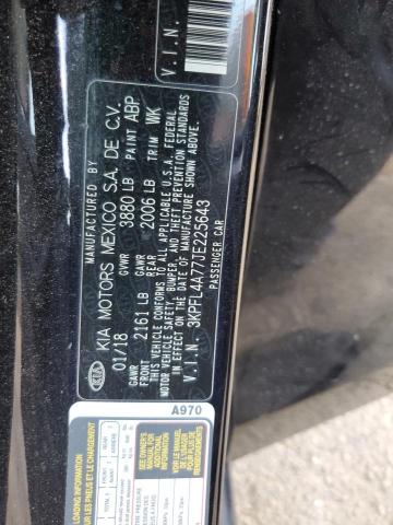 Photo 11 VIN: 3KPFL4A77JE225643 - KIA FORTE 