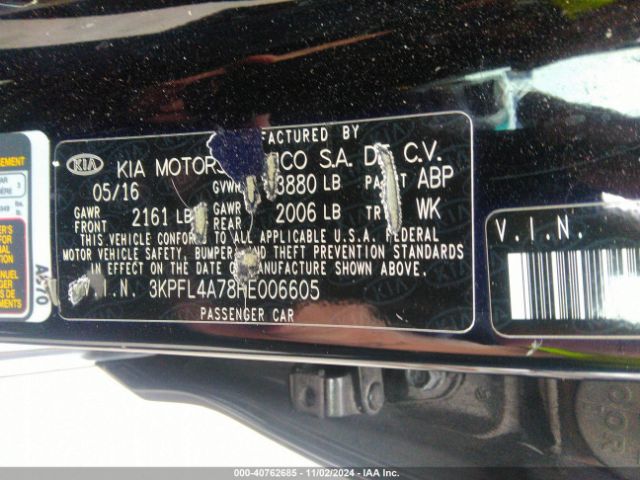 Photo 8 VIN: 3KPFL4A78HE006605 - KIA FORTE 