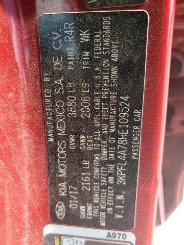 Photo 11 VIN: 3KPFL4A78HE109524 - KIA FORTE 