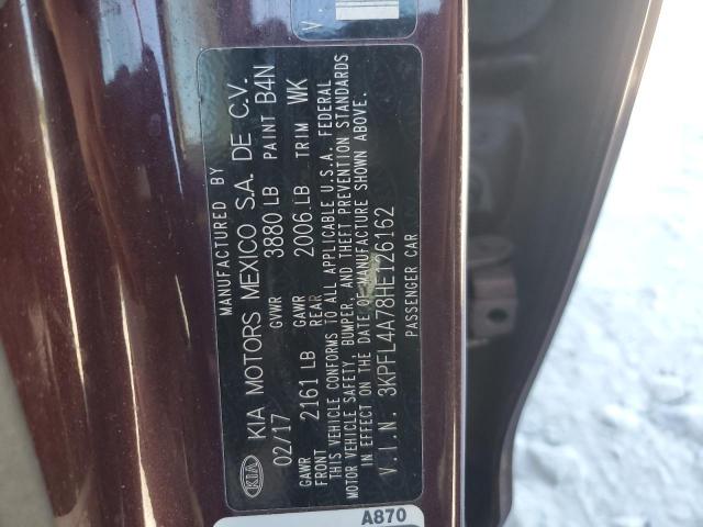 Photo 11 VIN: 3KPFL4A78HE126162 - KIA FORTE LX 