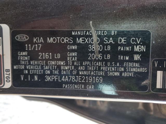 Photo 11 VIN: 3KPFL4A78JE219169 - KIA FORTE LX 