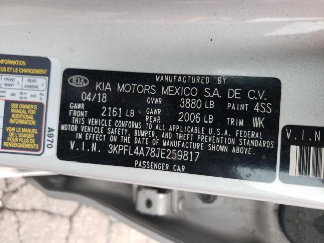 Photo 11 VIN: 3KPFL4A78JE259817 - KIA FORTE 