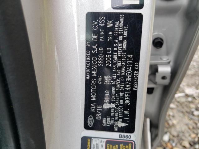 Photo 11 VIN: 3KPFL4A79HE041914 - KIA FORTE 