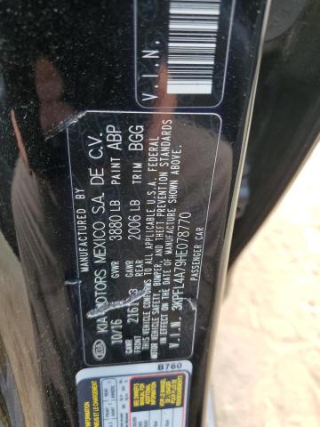 Photo 11 VIN: 3KPFL4A79HE078770 - KIA FORTE 