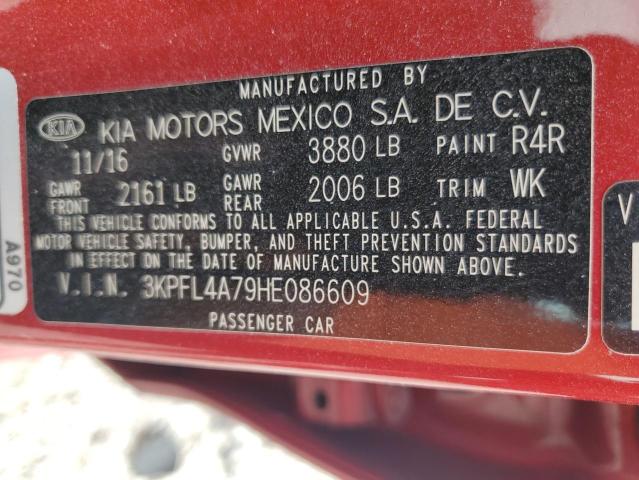 Photo 12 VIN: 3KPFL4A79HE086609 - KIA FORTE 