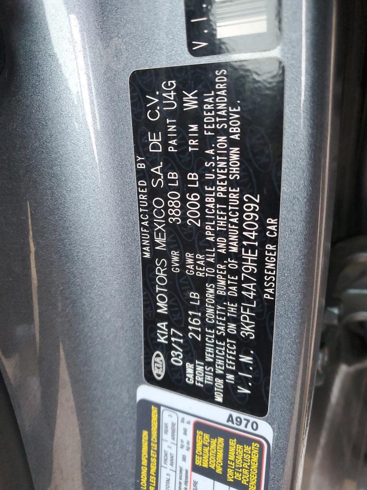 Photo 12 VIN: 3KPFL4A79HE140992 - KIA FORTE 