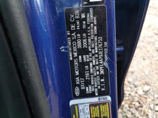 Photo 11 VIN: 3KPFL4A79JE176753 - KIA FORTE LX 