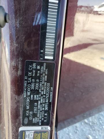 Photo 11 VIN: 3KPFL4A79JE226518 - KIA FORTE 