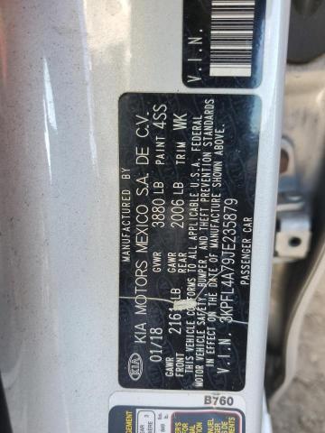 Photo 11 VIN: 3KPFL4A79JE235879 - KIA FORTE 