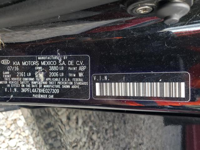 Photo 11 VIN: 3KPFL4A7XHE027309 - KIA FORTE LX 