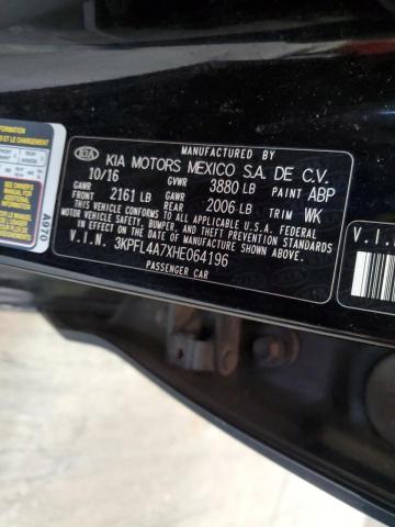 Photo 11 VIN: 3KPFL4A7XHE064196 - KIA FORTE LX 