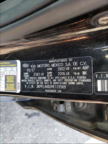 Photo 9 VIN: 3KPFL4A82HE119569 - KIA FORTE EX 