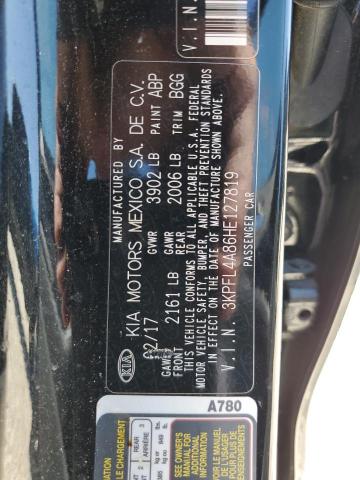 Photo 11 VIN: 3KPFL4A86HE127819 - KIA FORTE 