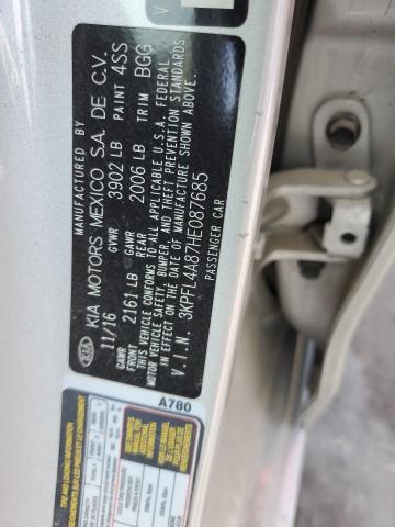 Photo 11 VIN: 3KPFL4A87HE087685 - KIA FORTE 