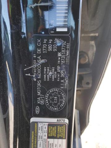 Photo 12 VIN: 3KPFL4A87JE187792 - KIA FORTE EX 