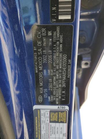 Photo 11 VIN: 3KPFN4A85HE005060 - KIA FORTE 