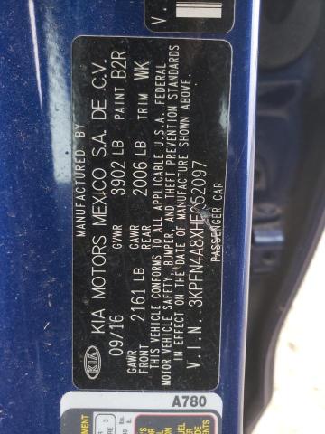 Photo 12 VIN: 3KPFN4A8XHE052097 - KIA FORTE 