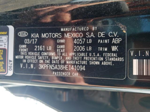 Photo 11 VIN: 3KPFN5A38HE141094 - KIA FORTE EX 