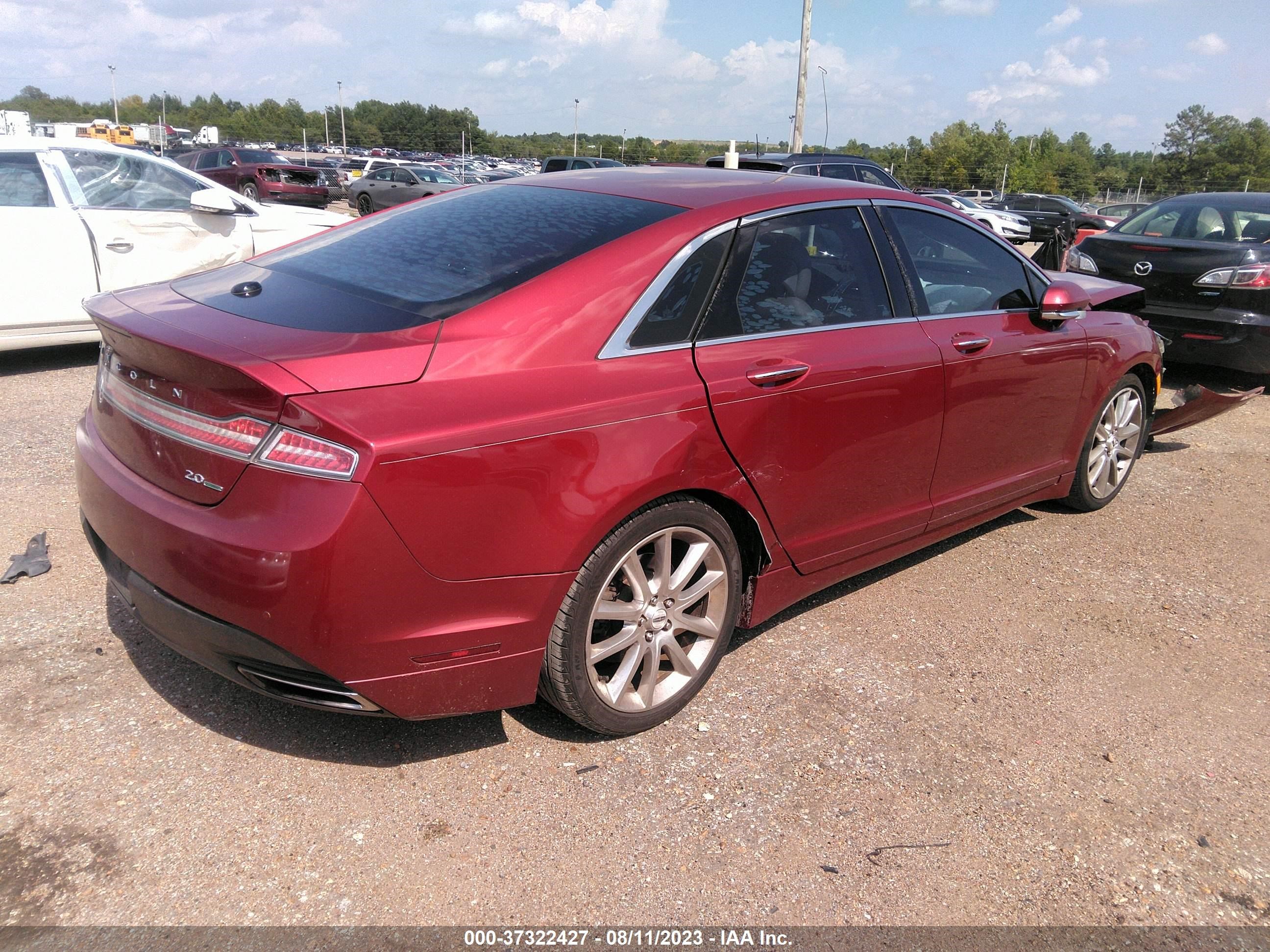 Photo 3 VIN: 3LN6L2G92DR811222 - LINCOLN MKZ 