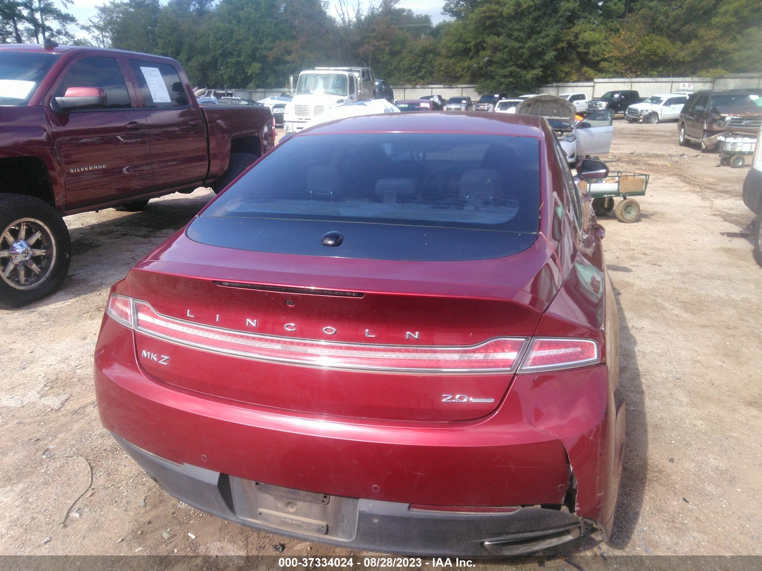 Photo 15 VIN: 3LN6L2G93DR824416 - LINCOLN MKZ 