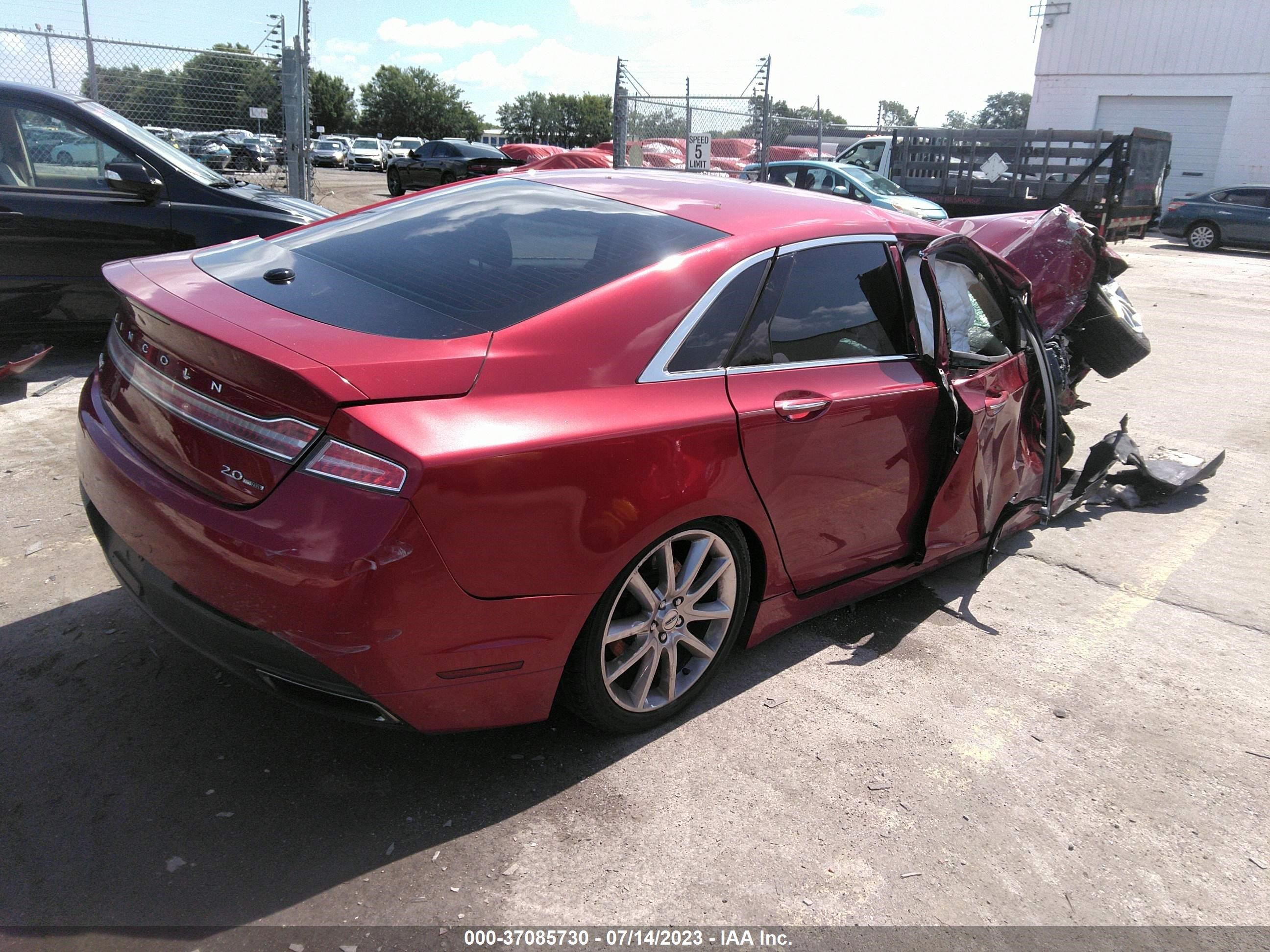 Photo 3 VIN: 3LN6L2G93FR611954 - LINCOLN MKZ 