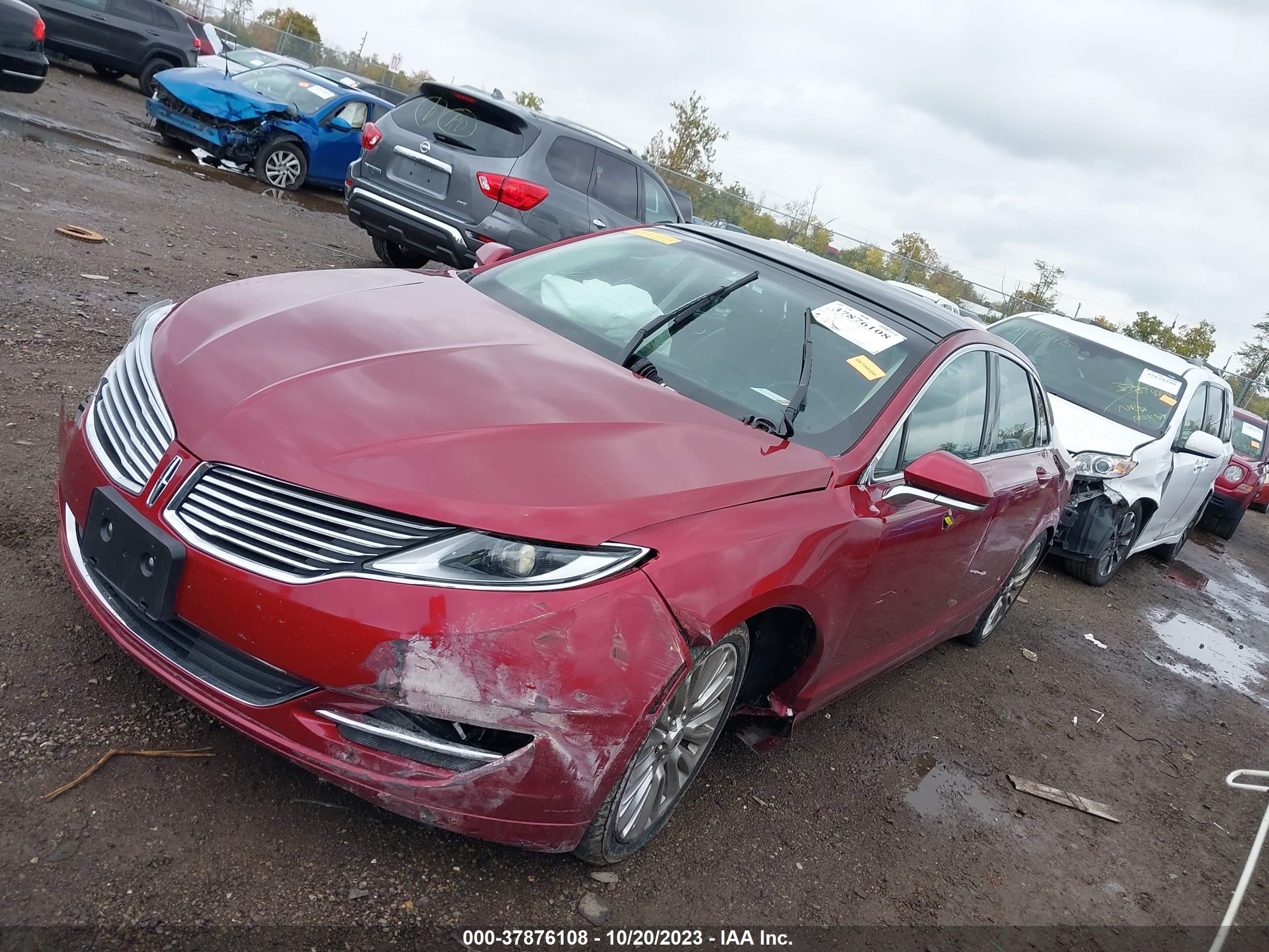 Photo 1 VIN: 3LN6L2G93GR600504 - LINCOLN MKZ 