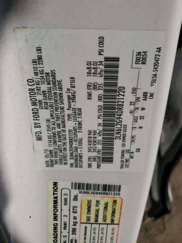 Photo 11 VIN: 3LN6L2G94DR821220 - LINCOLN MKZ 