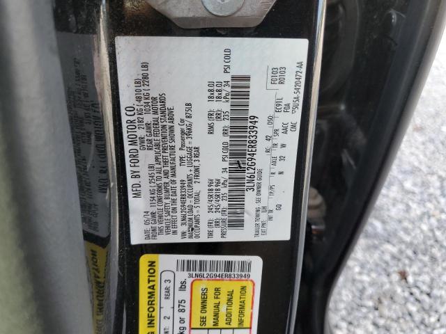 Photo 11 VIN: 3LN6L2G94ER833949 - LINCOLN MKZ 