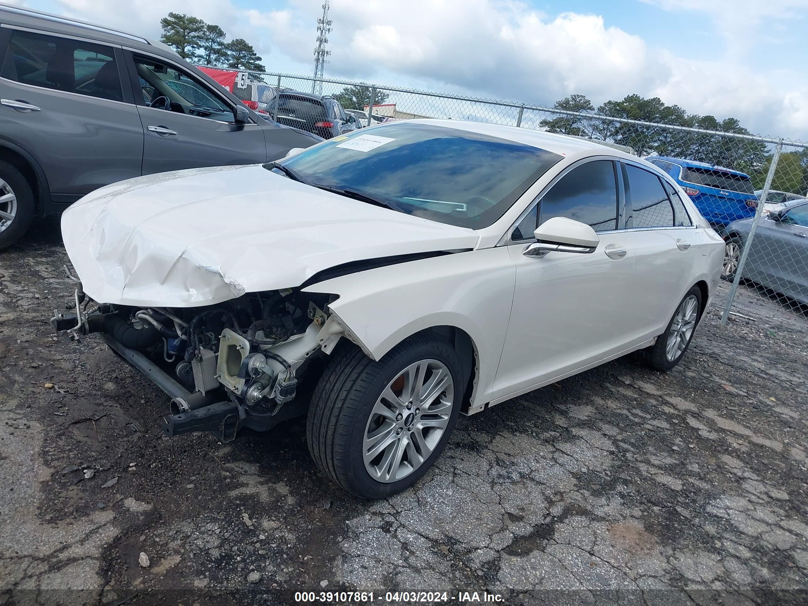 Photo 1 VIN: 3LN6L2G95GR612458 - LINCOLN MKZ 