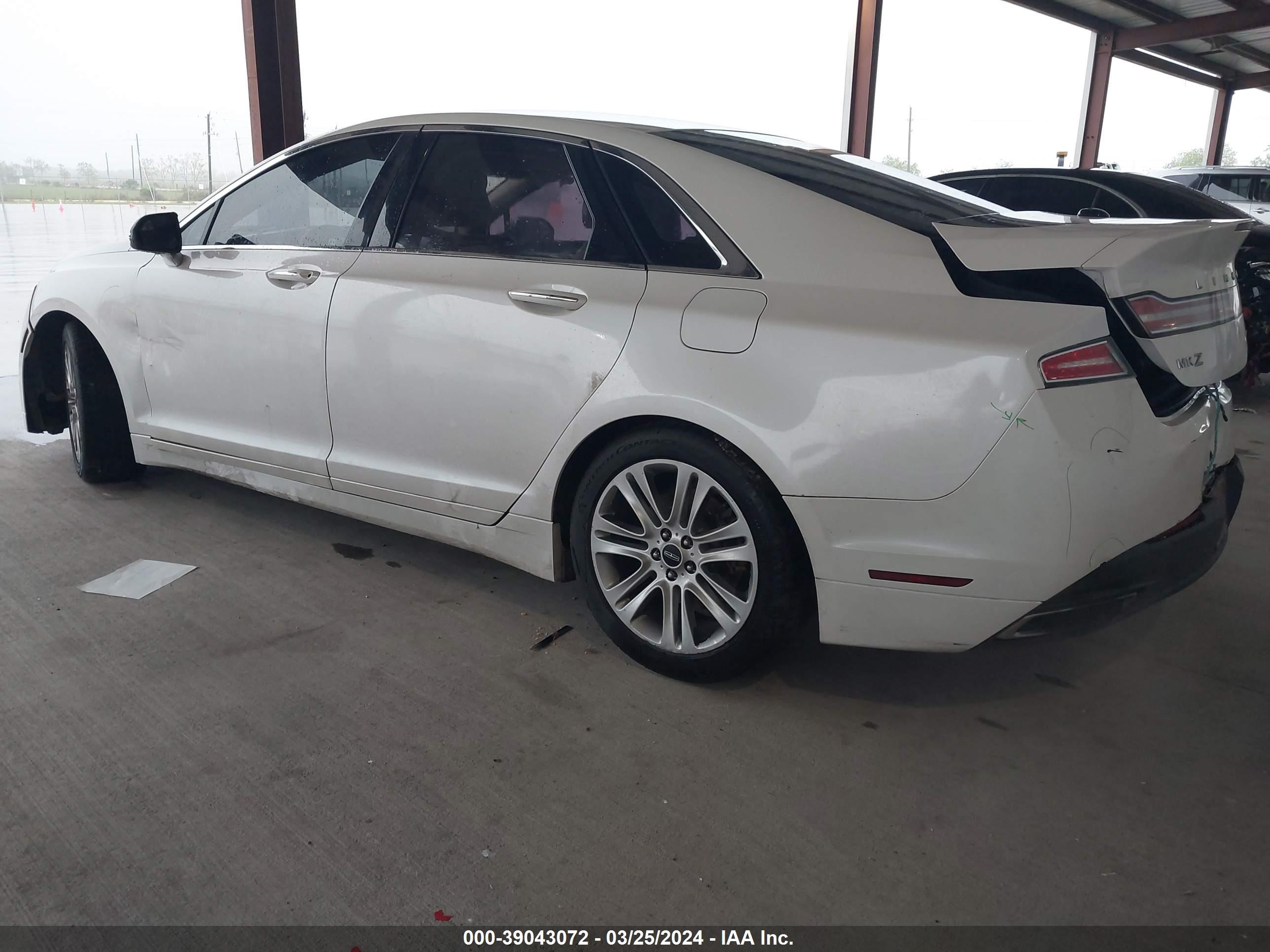 Photo 2 VIN: 3LN6L2G96ER823178 - LINCOLN MKZ 