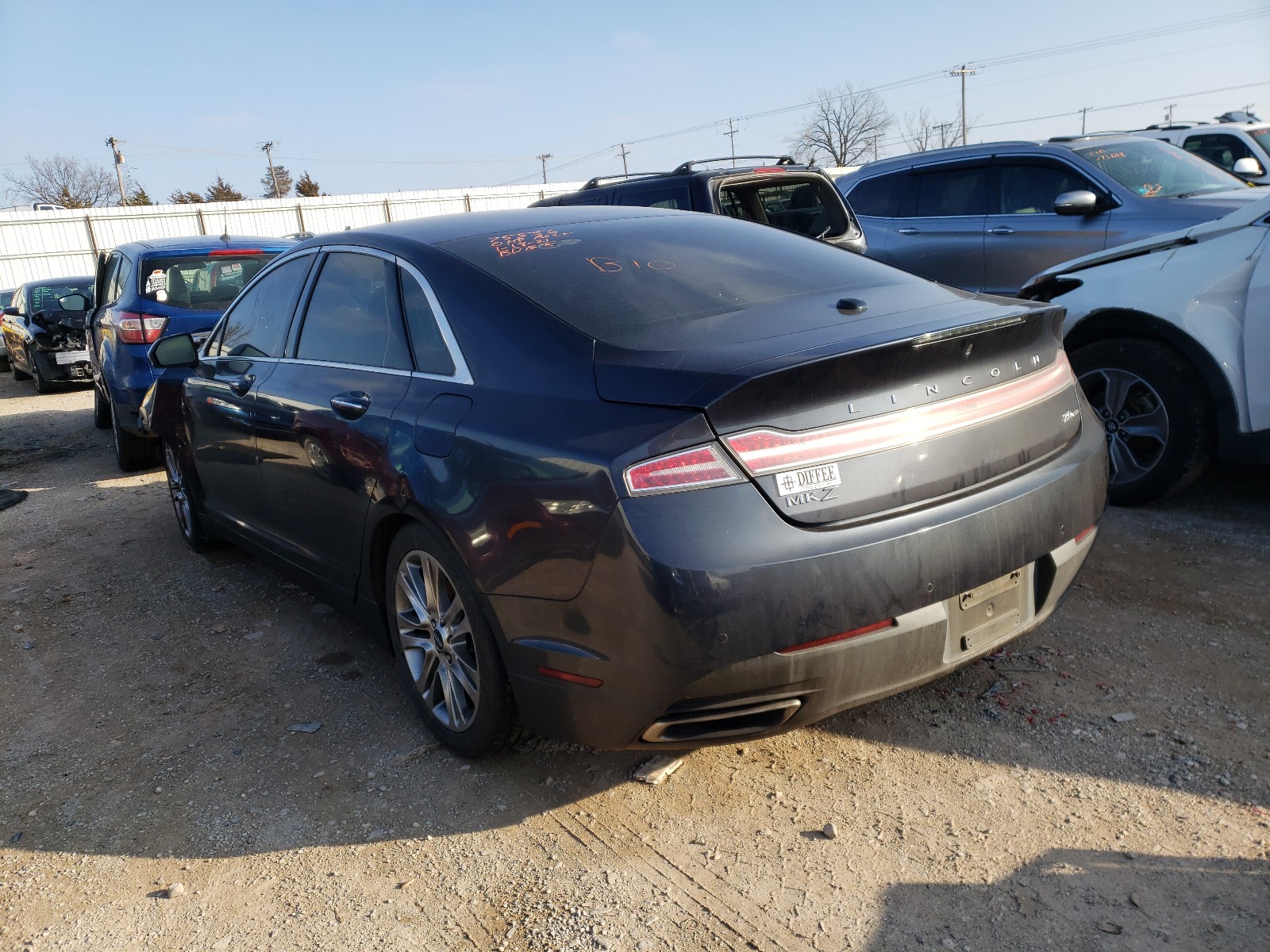 Photo 2 VIN: 3LN6L2G97DR800801 - LINCOLN MKZ 